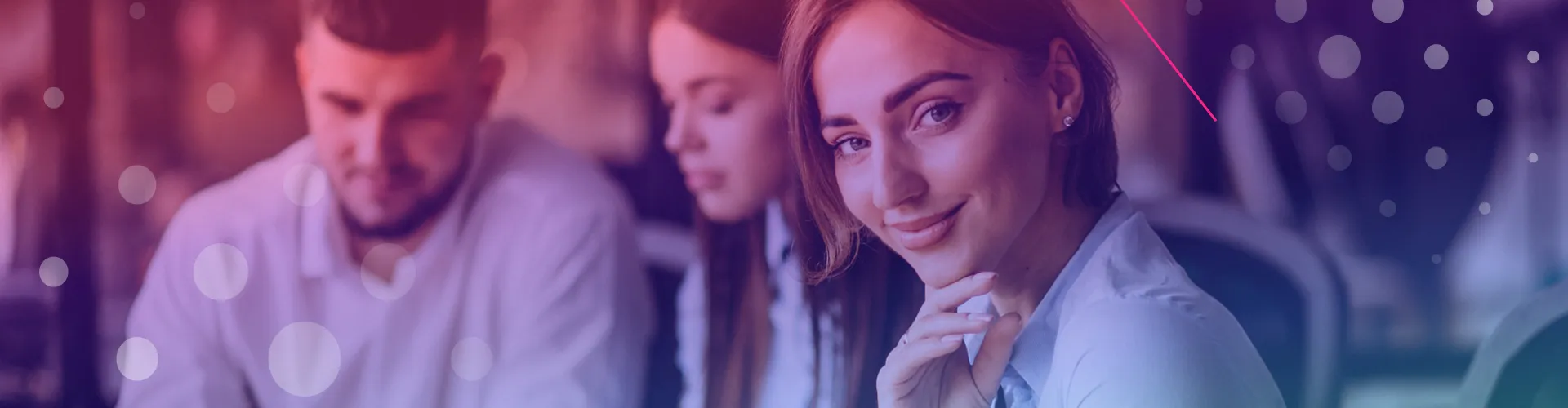 dotGrow team and About Us page background
