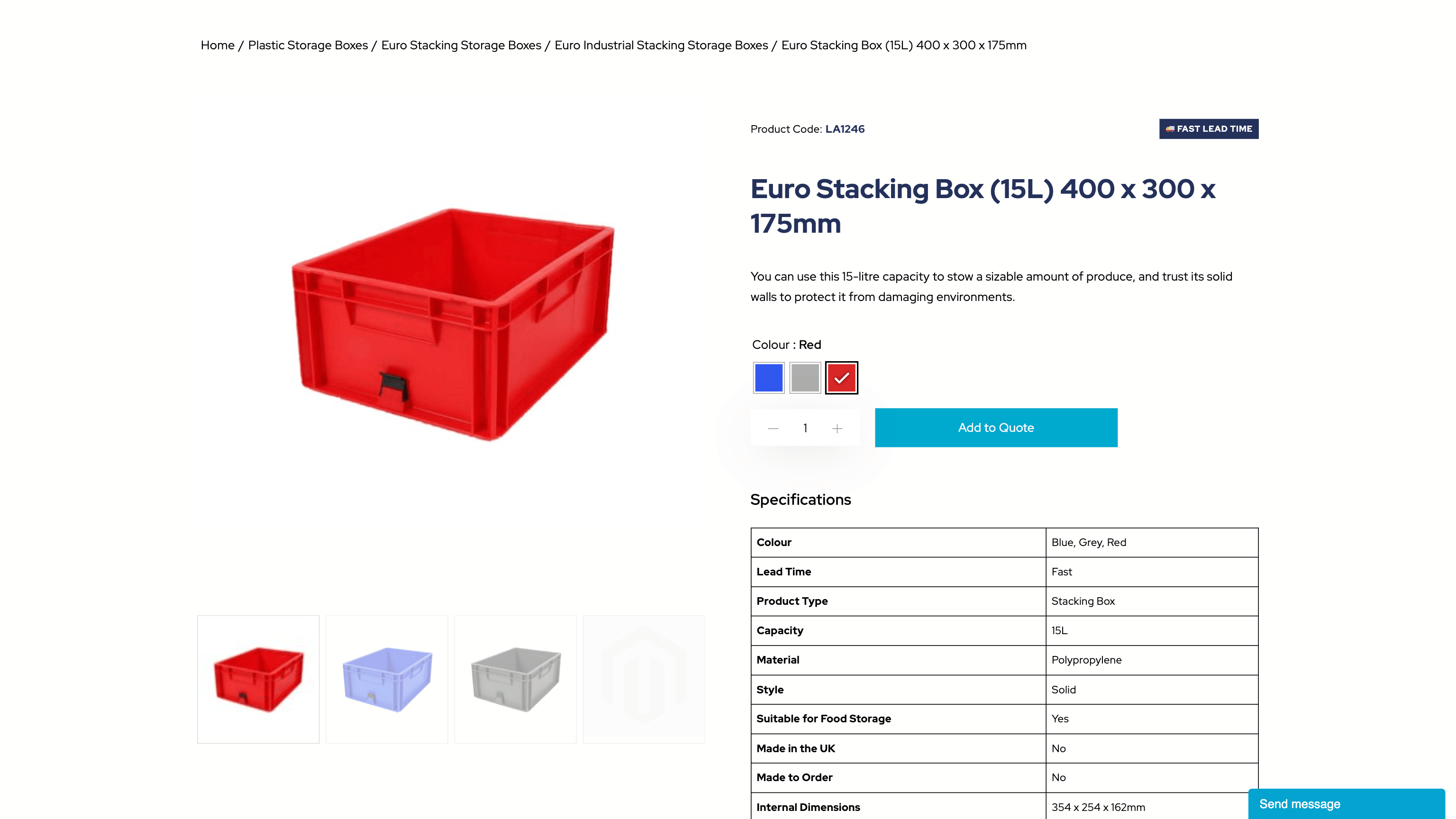 Product page