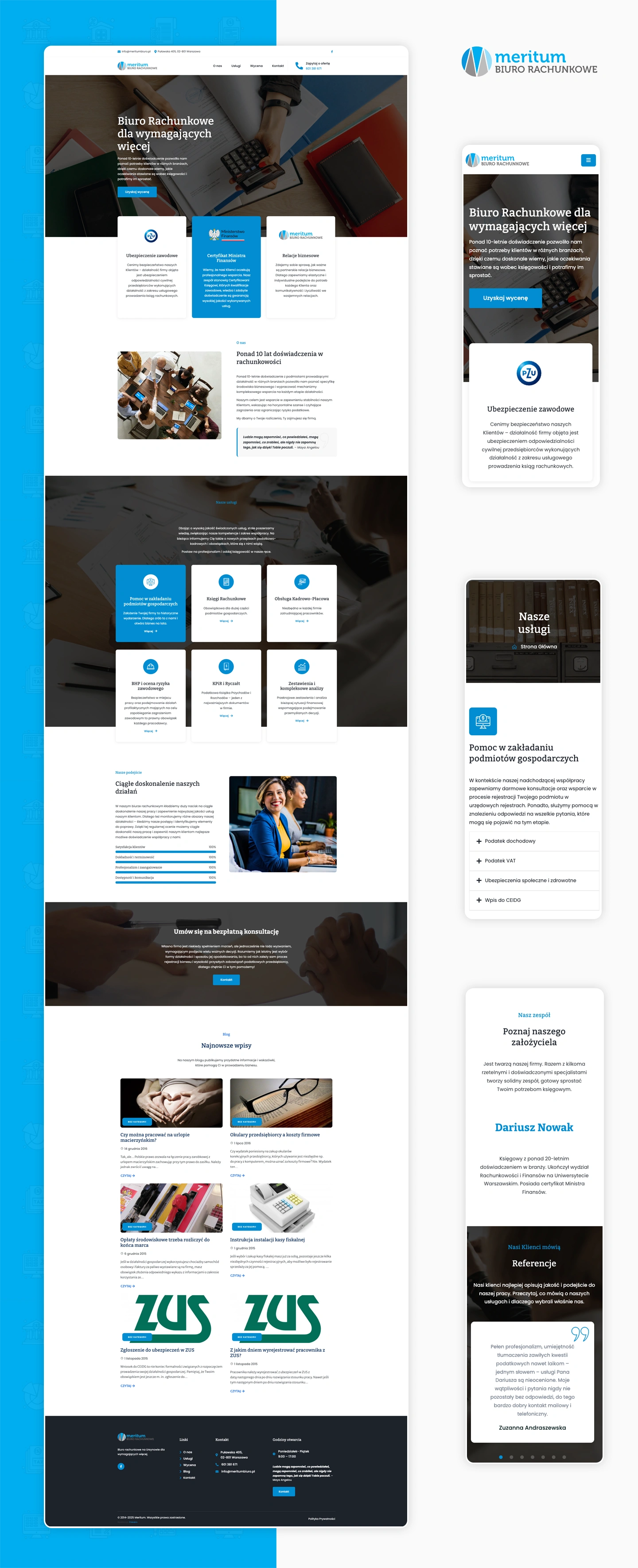 Meritum Biuro Rachunkowe project preview